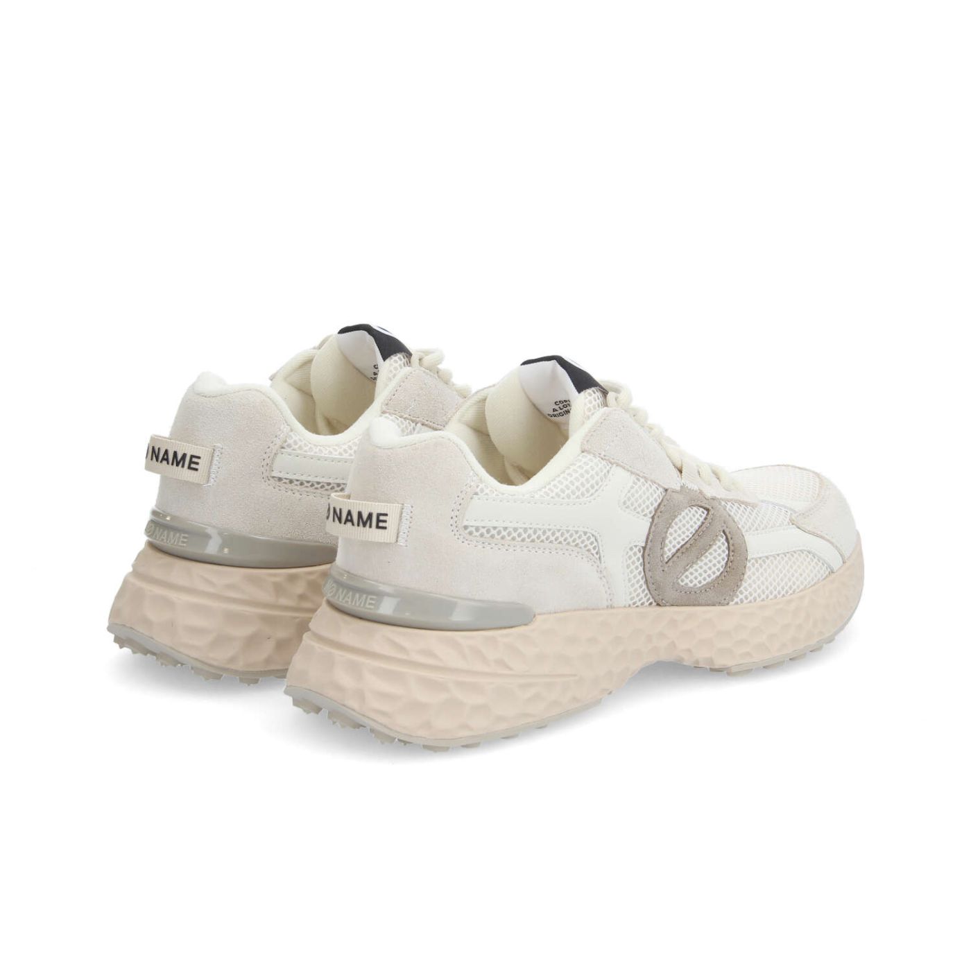 CARTER 2.0 RUNNER M - MESH/SUEDE/SUED - BLANC CASSE/BLANC/TAUPE